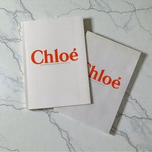 Rare Chloé Winter 2007 Accessories Catalog + Fall 2007 Runway Sheet